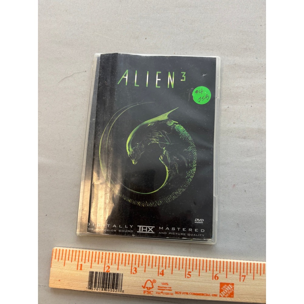 Alien 3 DVD THX Mastered Sigourney Weaver Sci-Fi Horror Movie As-Is Untested